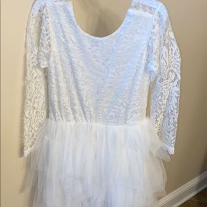 Little girls flower girl dress